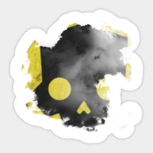 Helldivers faded version logo Sticker